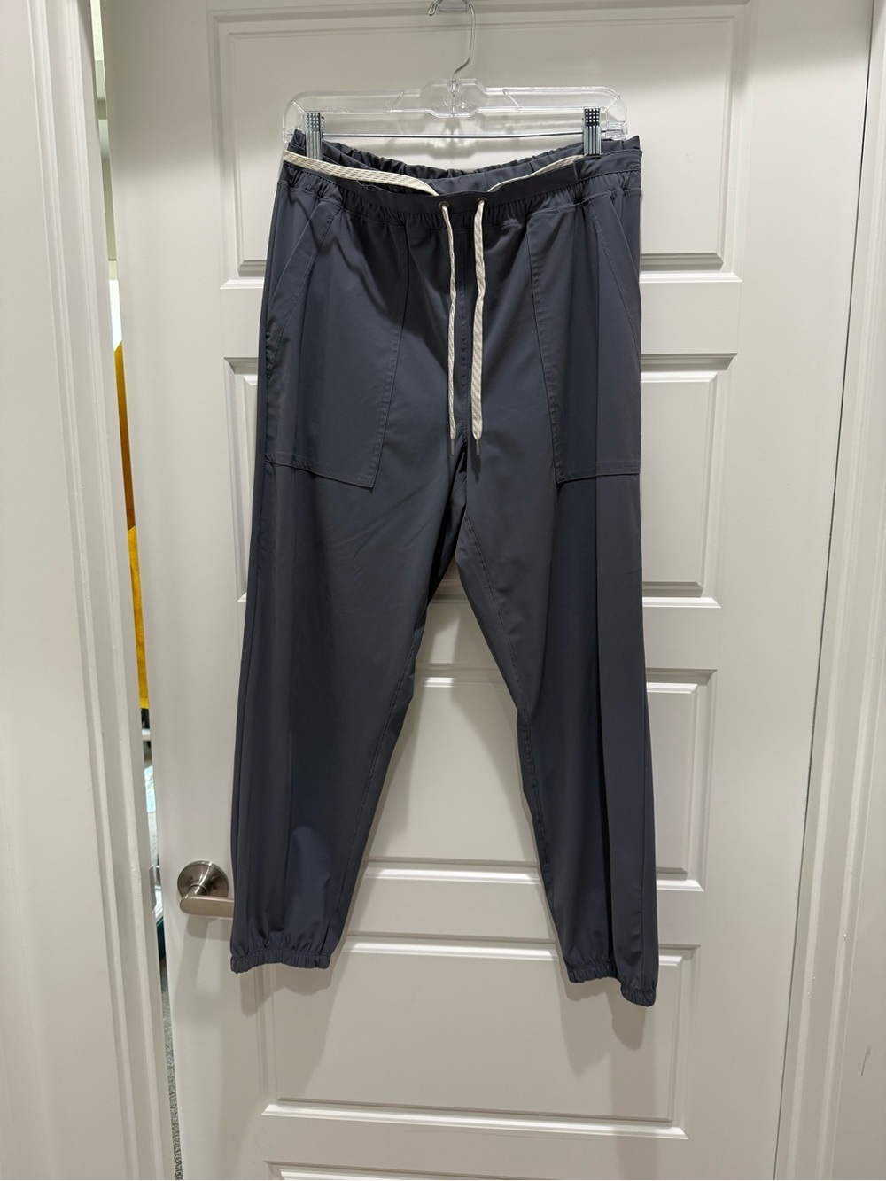 Vuori Grey Miles Ankle Joggers Small Damaged Athletic Athleisure